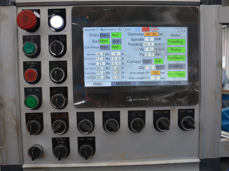 WXC200CA Bar Peeling machine